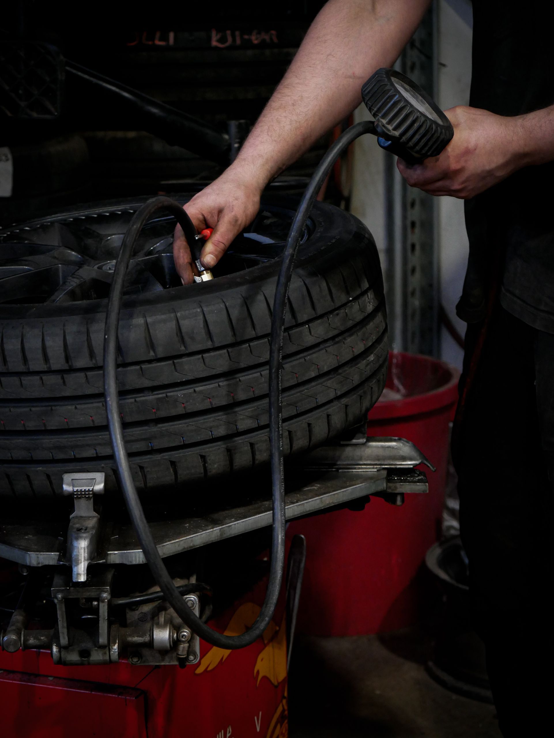 Vanteiden asennus, Tampere